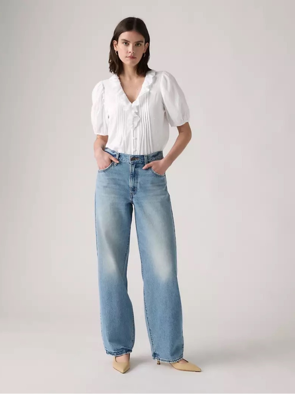 Levi's Light Baggy Dad Jeans